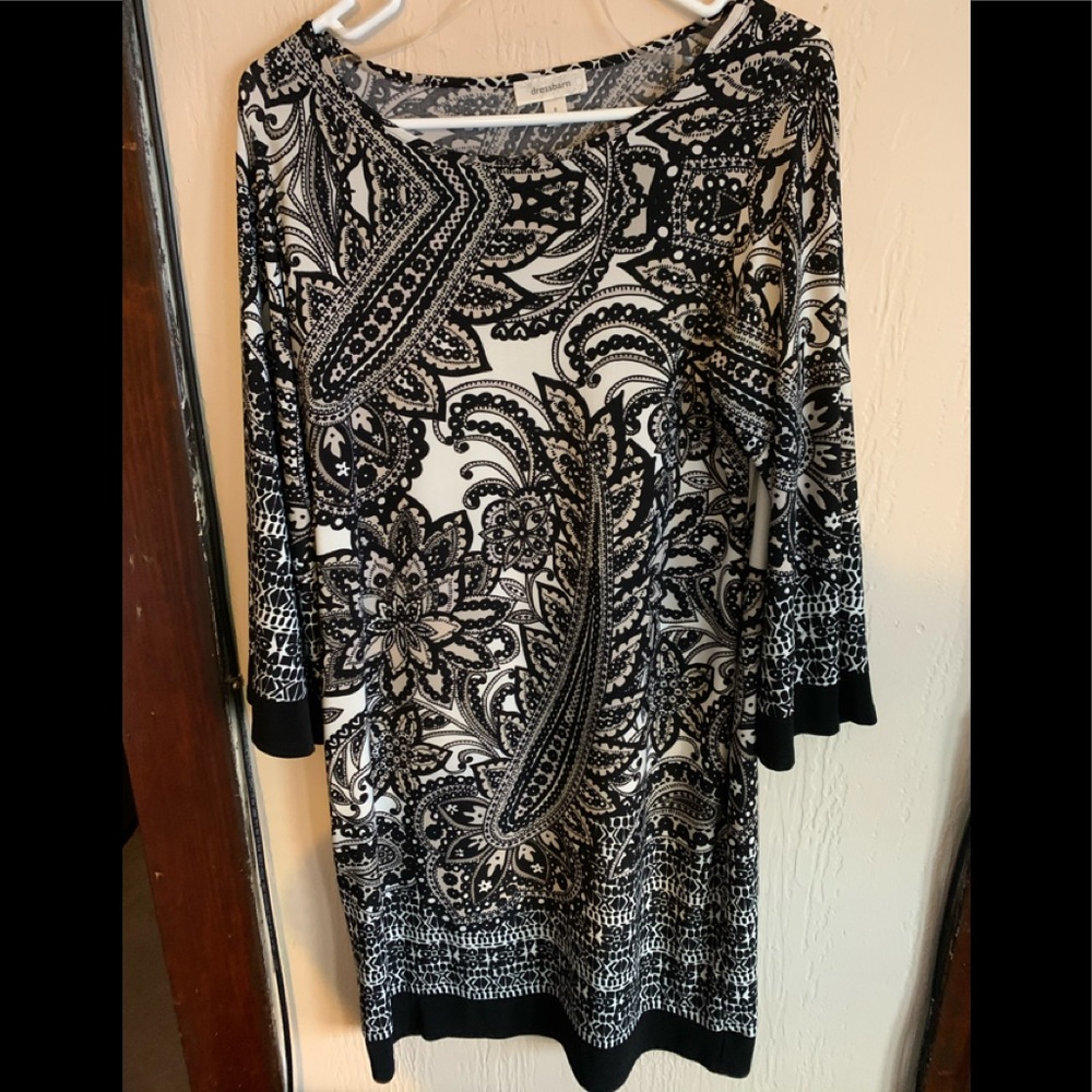 Printed design dress